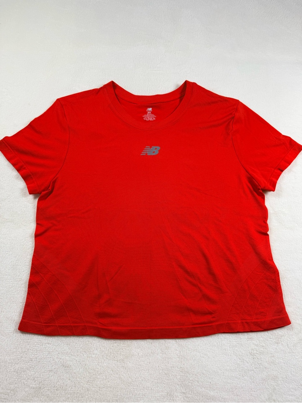 New Balance Red Short Sleeve Women's Tee